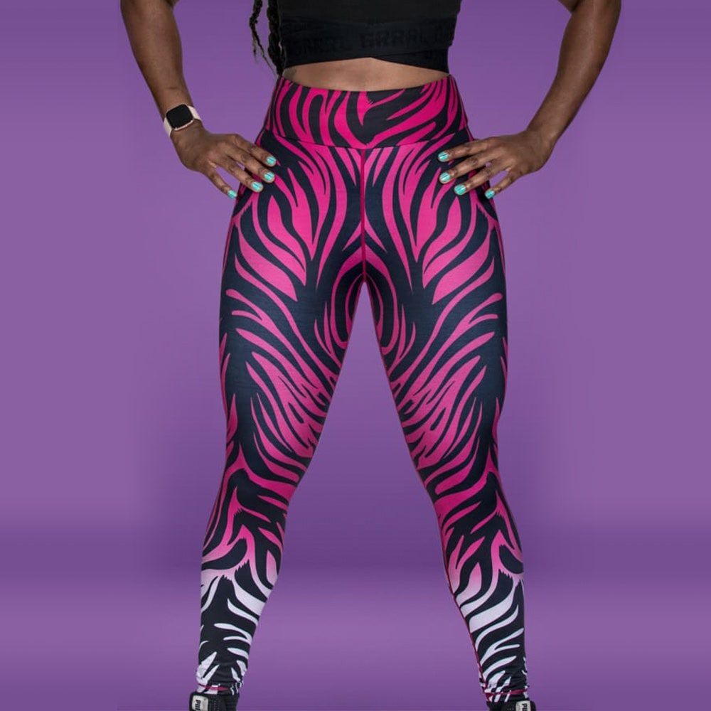 GRRRL ZEBRA MAGIC NEXT LEVEL LEGGINGS